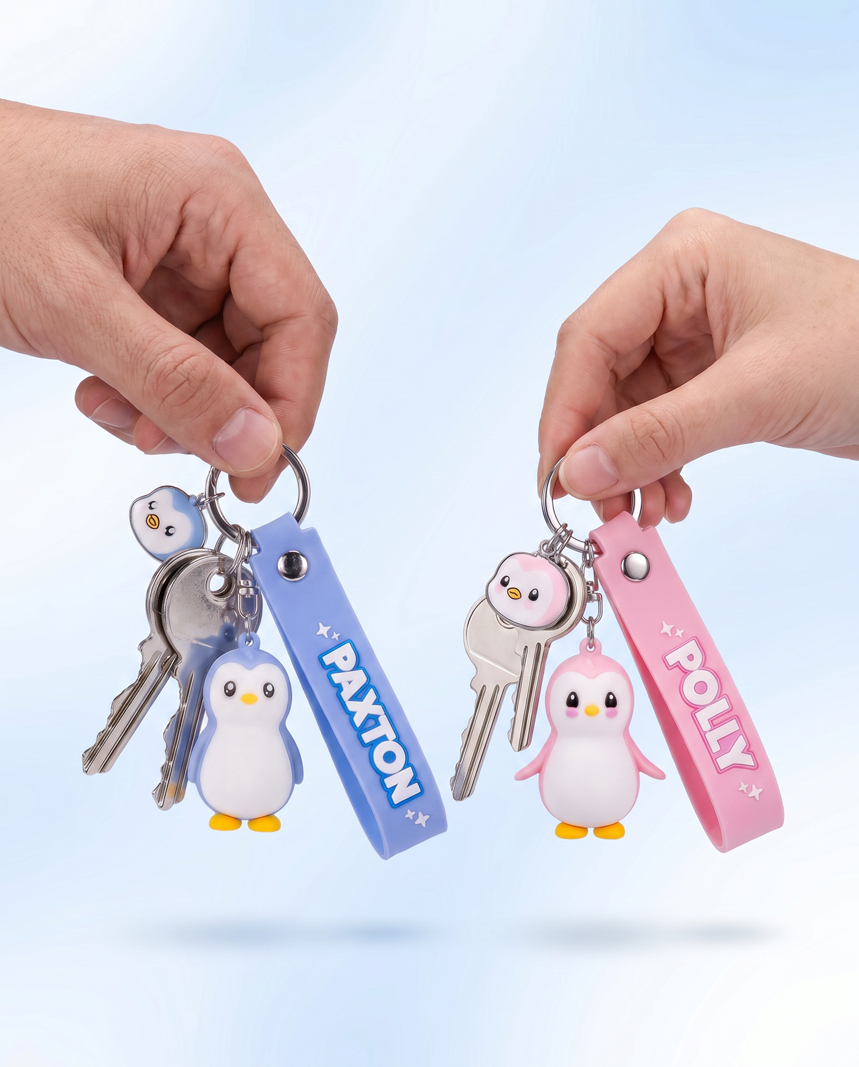 Paxton & Polly Keychains Bundle