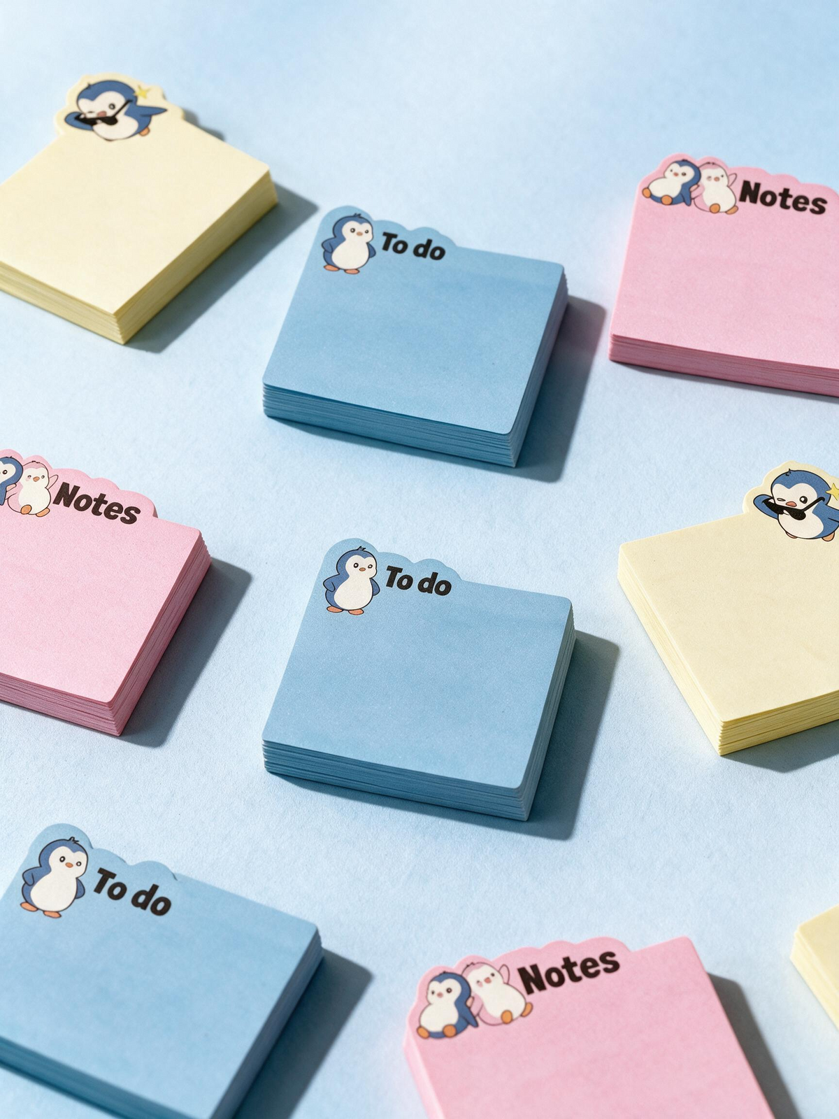 Pudgy Penguins Sticky Notes Set