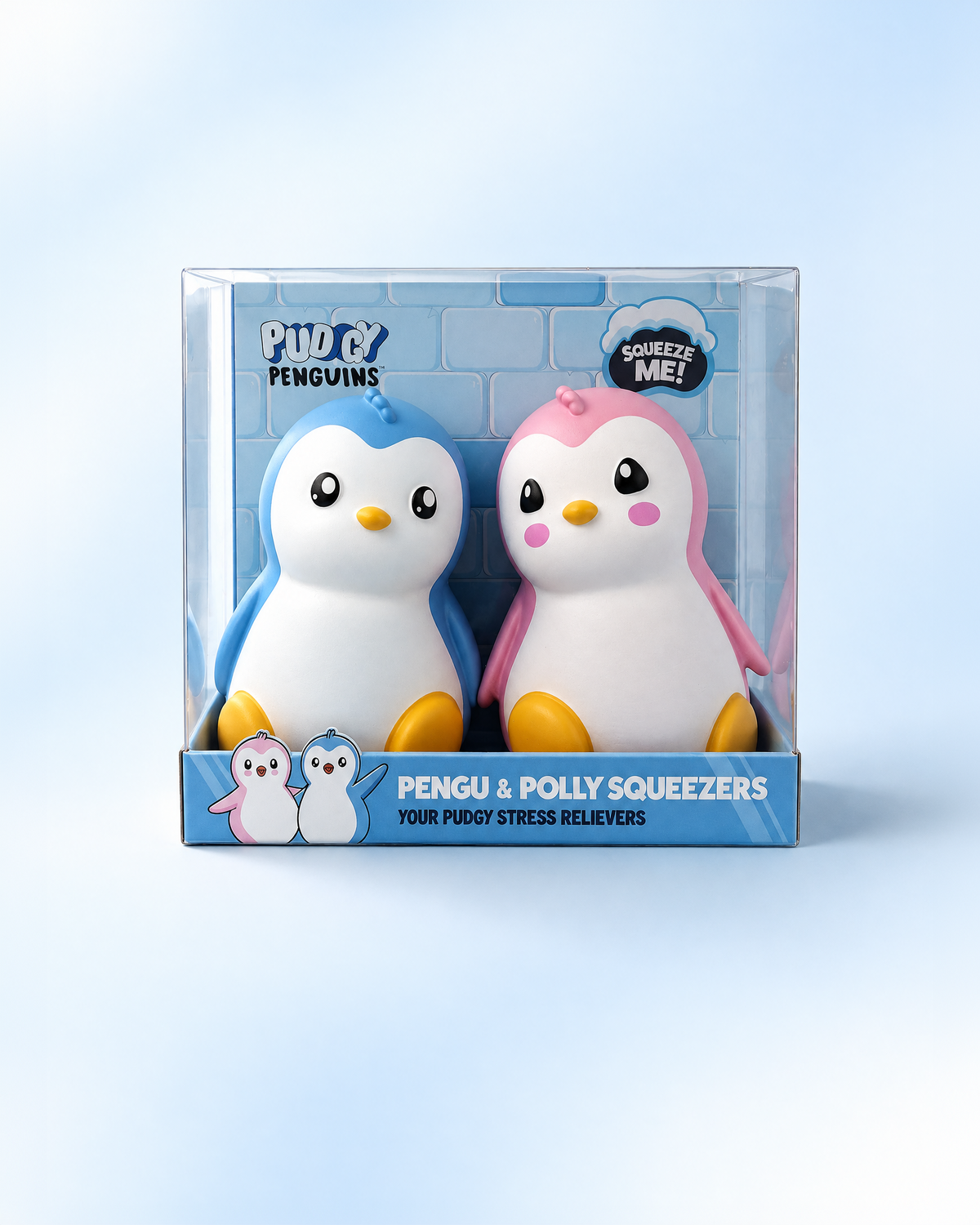 Pudgy Squeezers Stress Ball Set