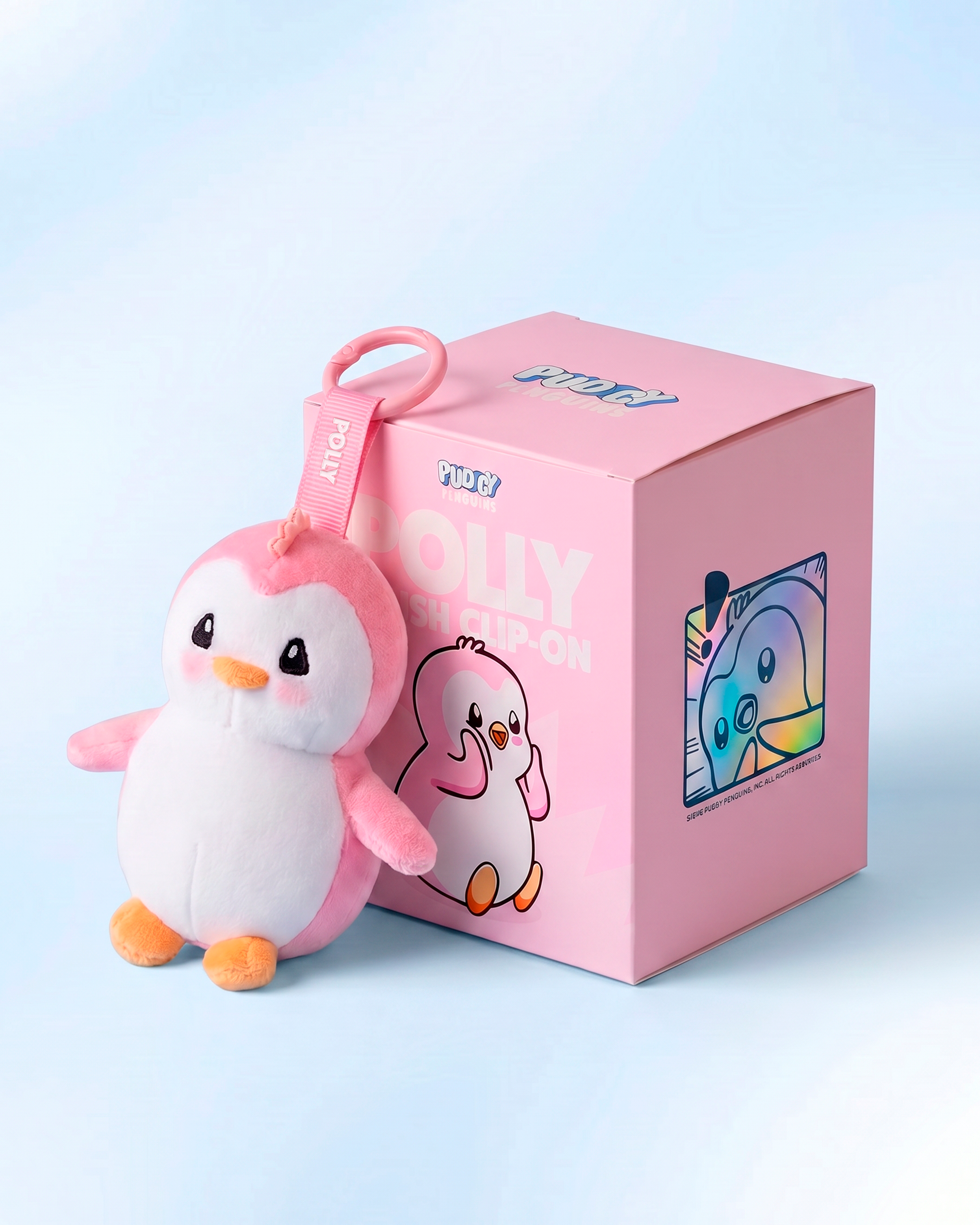Pax & Polly Clip-On Plushies