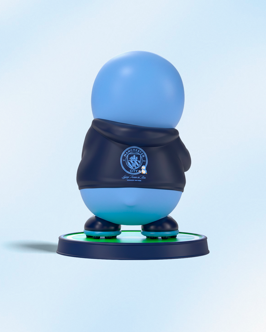 Pudgy Penguins X Manchester City Collectible Set