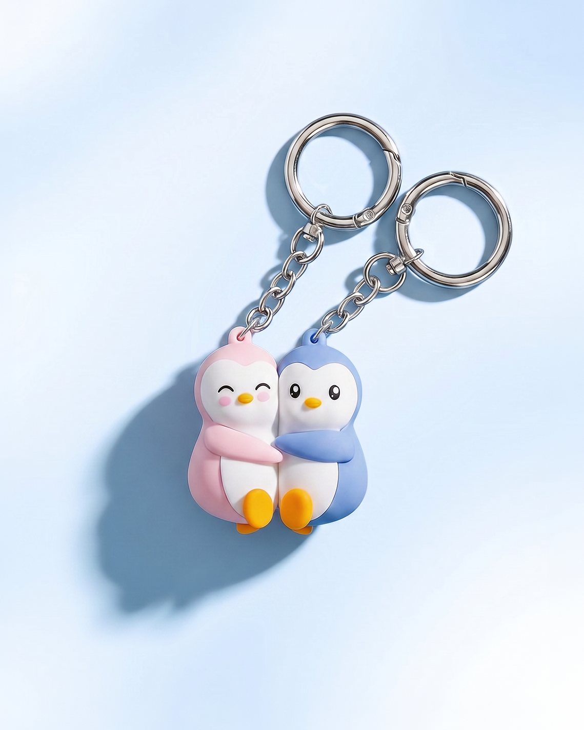 Perfect Pair Magnetic Keychain + 11" Plush Bouquet