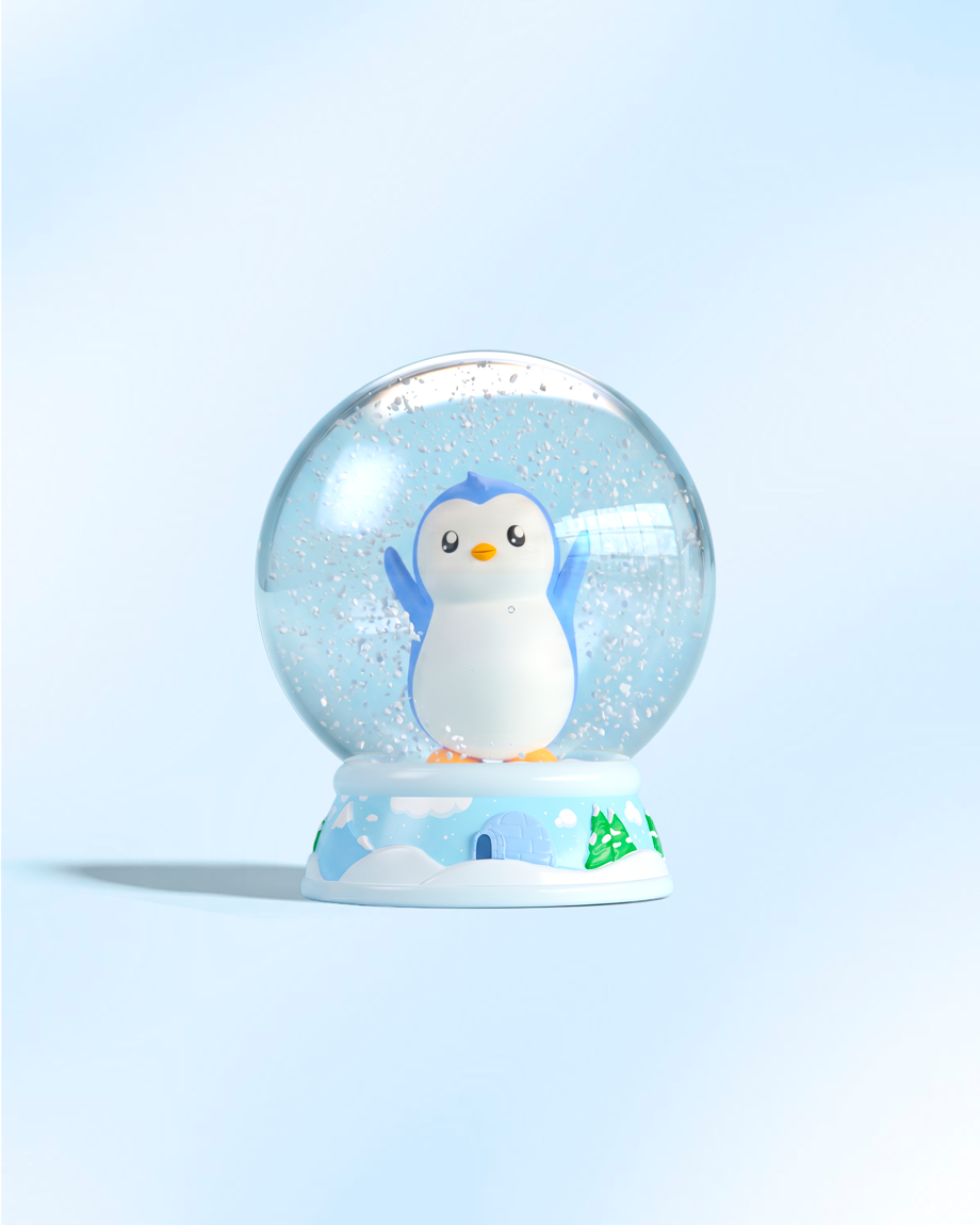 Pudgy Penguins Snowglobe