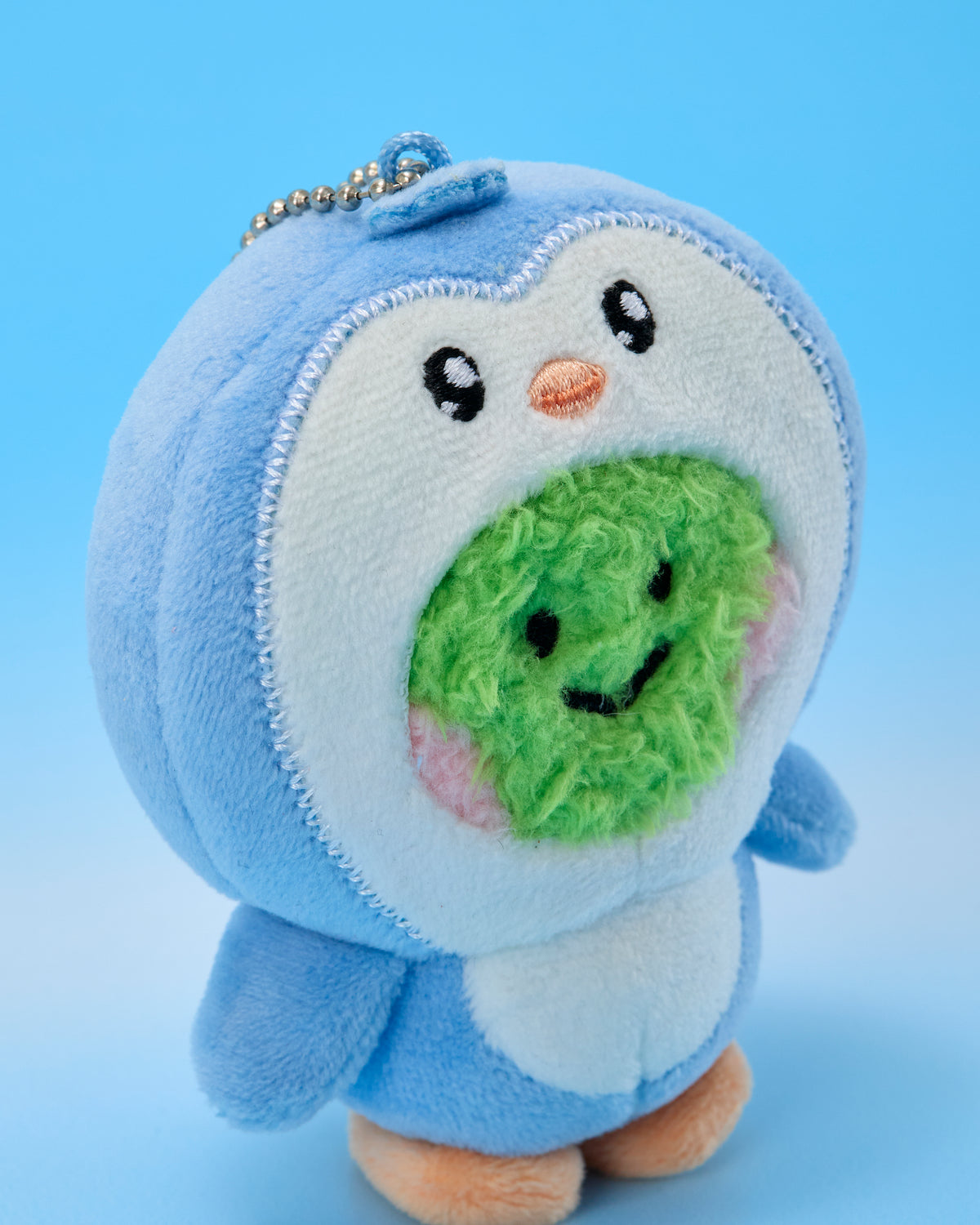 LINE FRIENDS minini x Pudgy Penguins Plush Keyring Blind Boxes