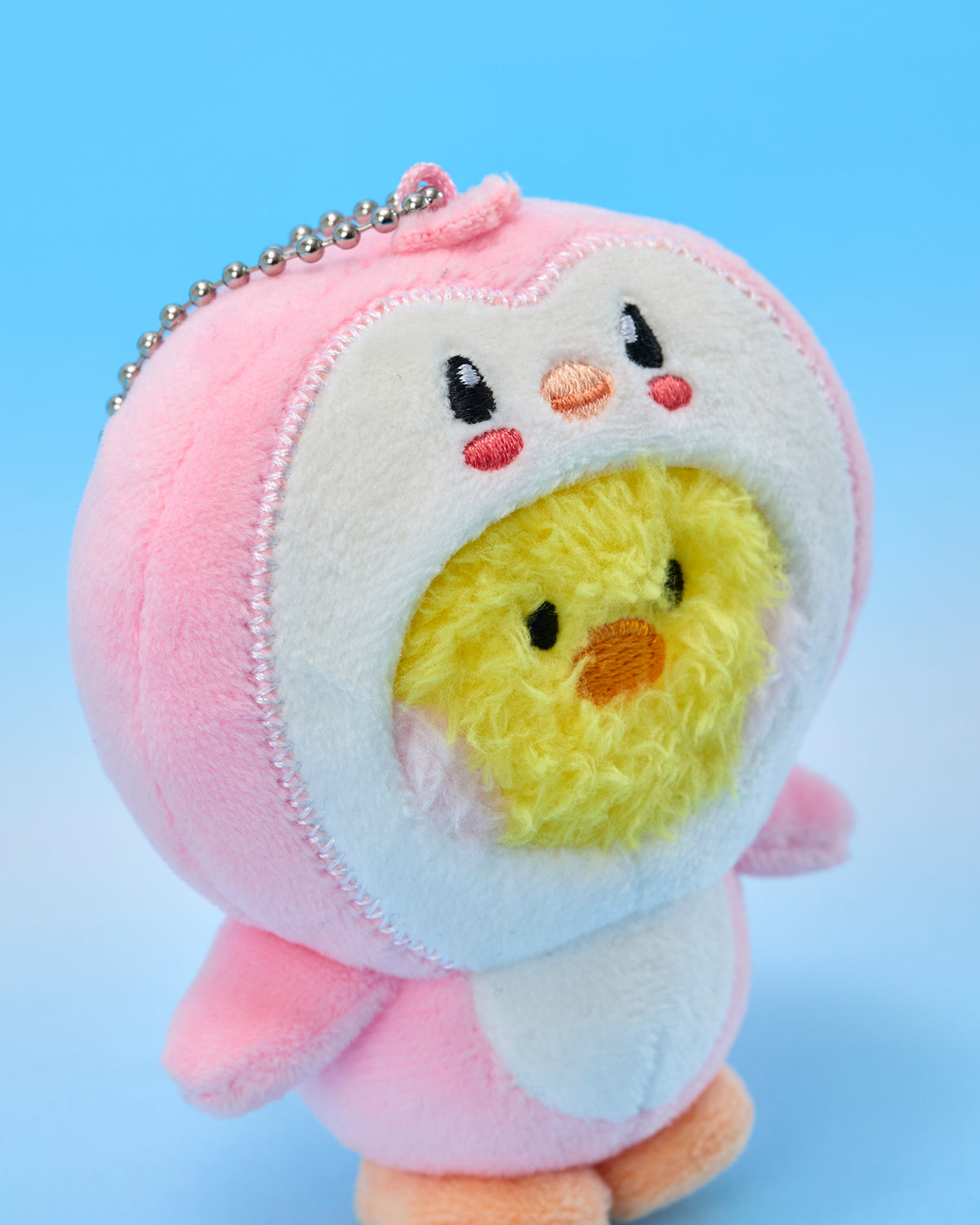 LINE FRIENDS minini x Pudgy Penguins Plush Keyring Blind Boxes