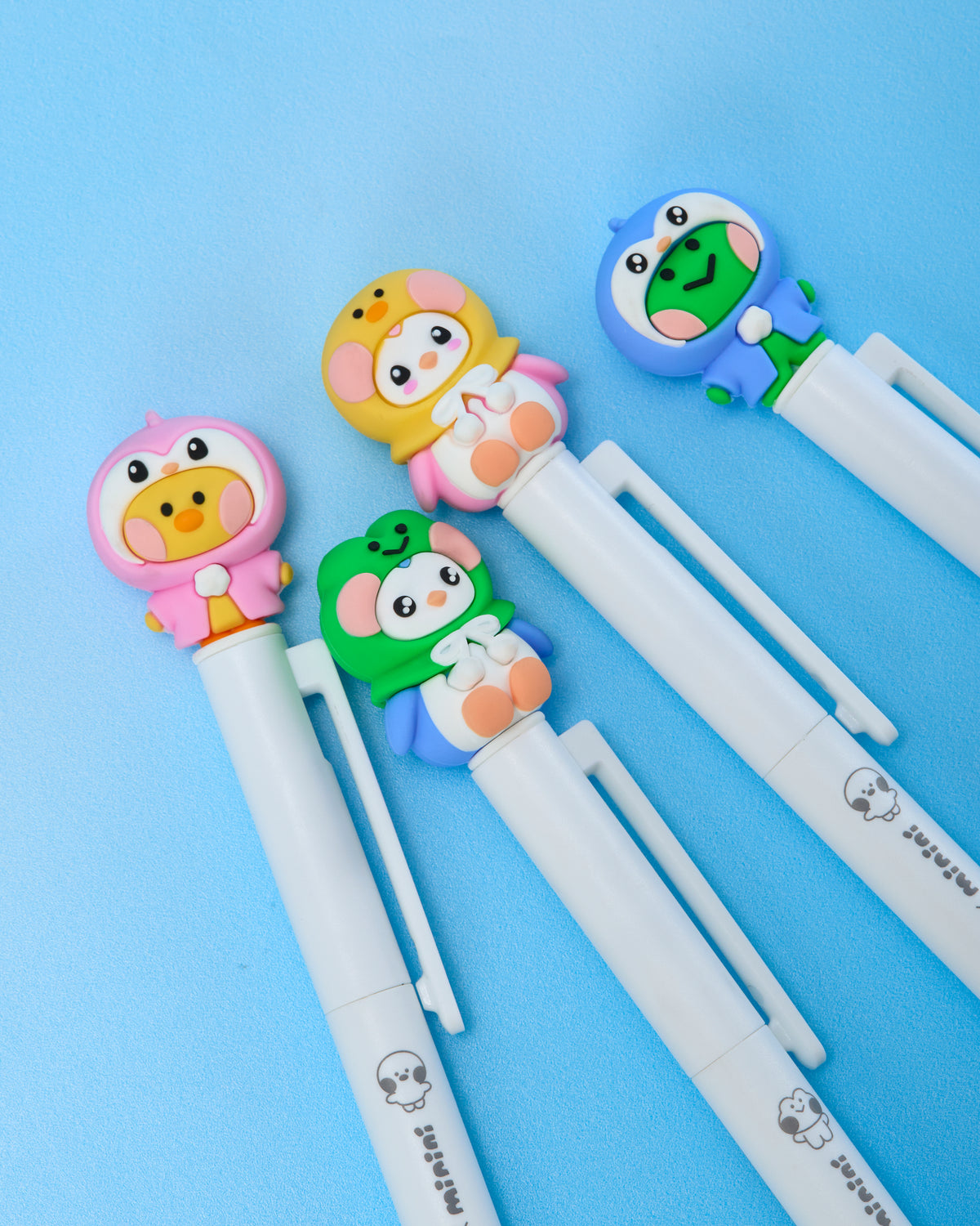 LINE FRIENDS minini x Pudgy Penguins Figure Gel Pens