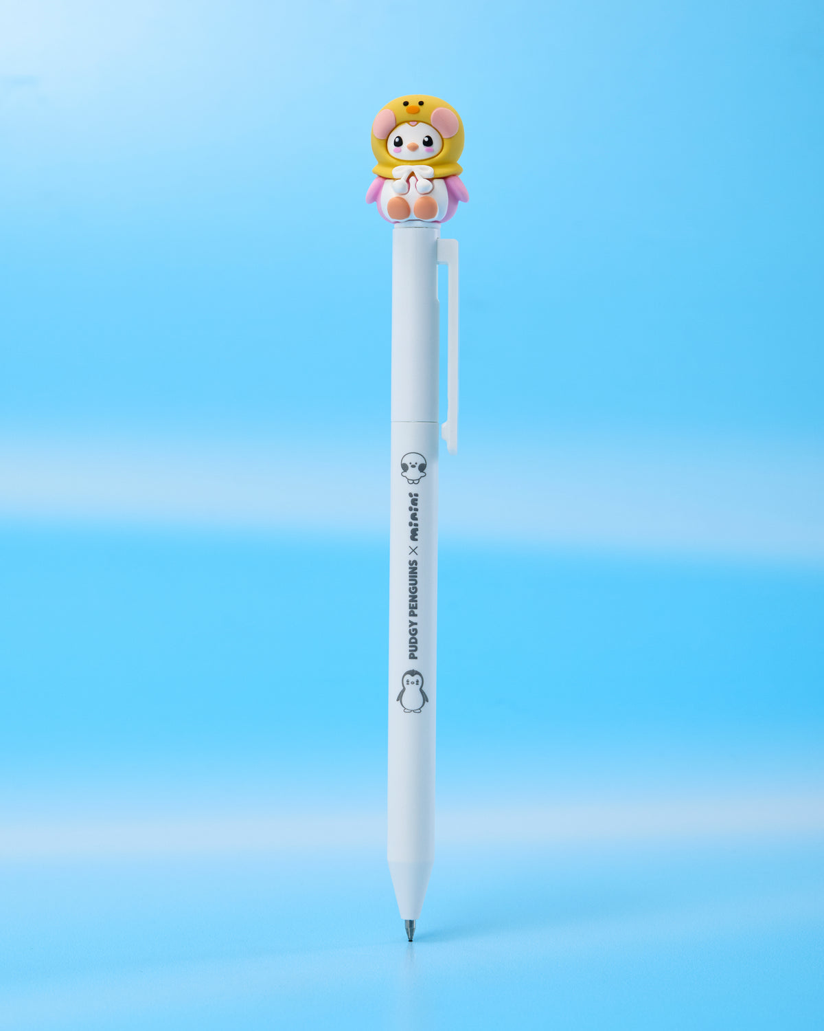 LINE FRIENDS minini x Pudgy Penguins Figure Gel Pens