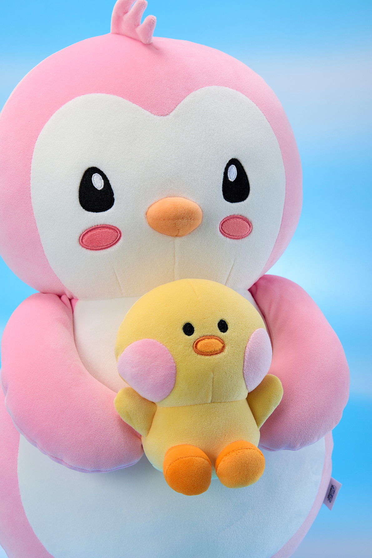 LINE FRIENDS minini x Pax Pengu & Polly 15" Plush